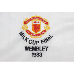 Manchester United Retro Manga Larga Final Milk Cup Visitante 83