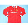 Manchester United Retro Manga Larga Local 92-94