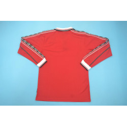 Manchester United Retro Manga Larga Local 98-00