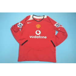 Manchester United Retro Manga Larga Local 04-06