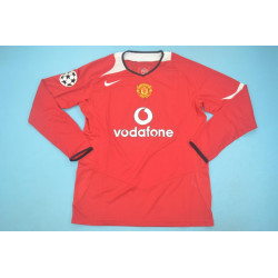 Manchester United Retro Manga Larga Local 04-06