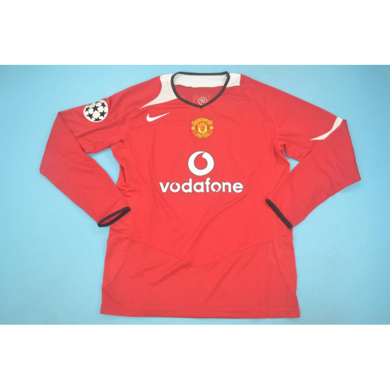 Manchester United Retro Manga Larga Local 04-06