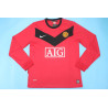 Manchester United Retro Manga Larga Local 09-10