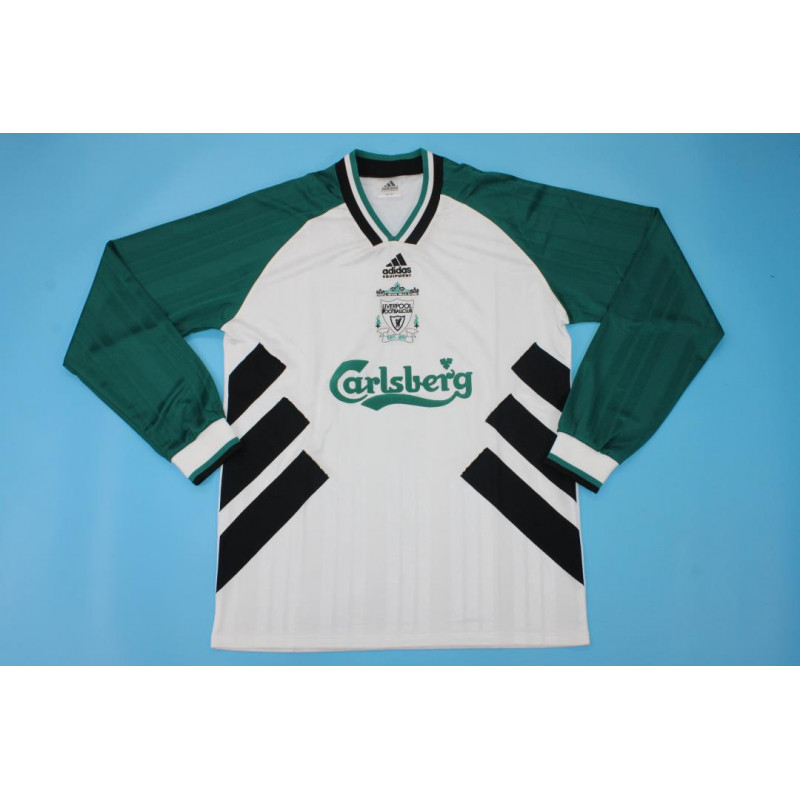 Liverpool Retro Manga Larga Visitante 93-95