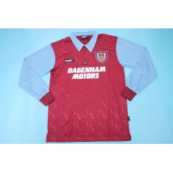 West Ham Retro Manga Larga...