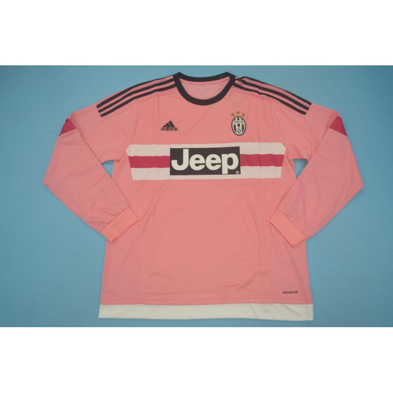 Juventus Retro Manga Larga Visitante 15-16