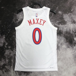 NBA Sixers MAXEY 0