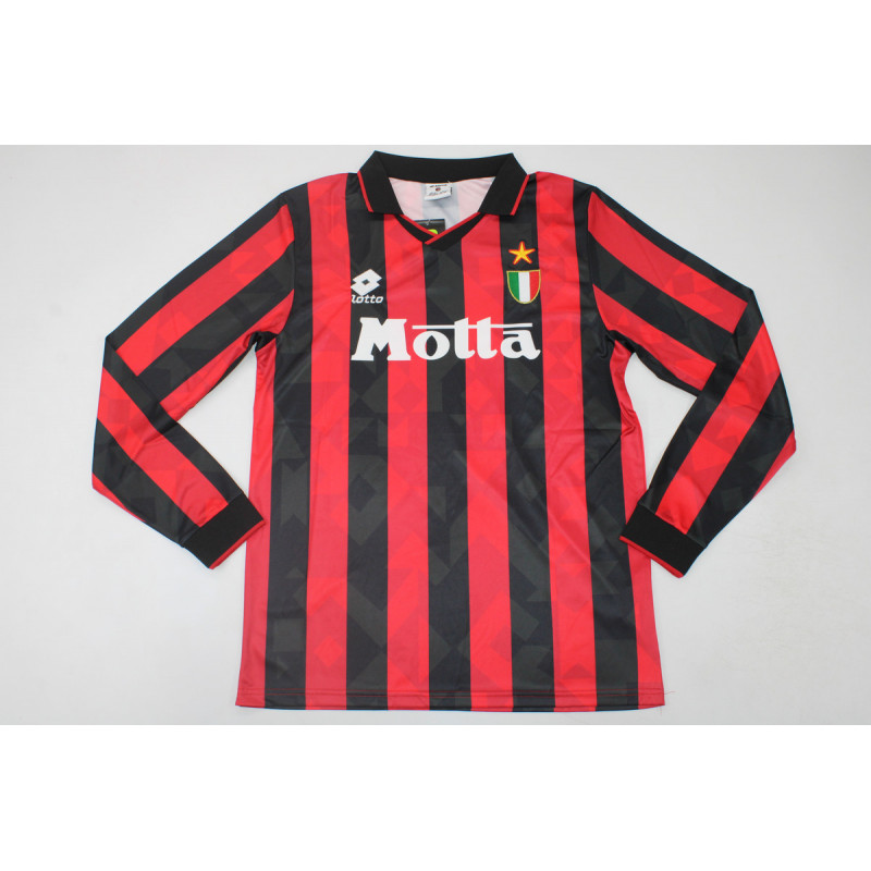 Milan Retro Manga Larga Local 93-94