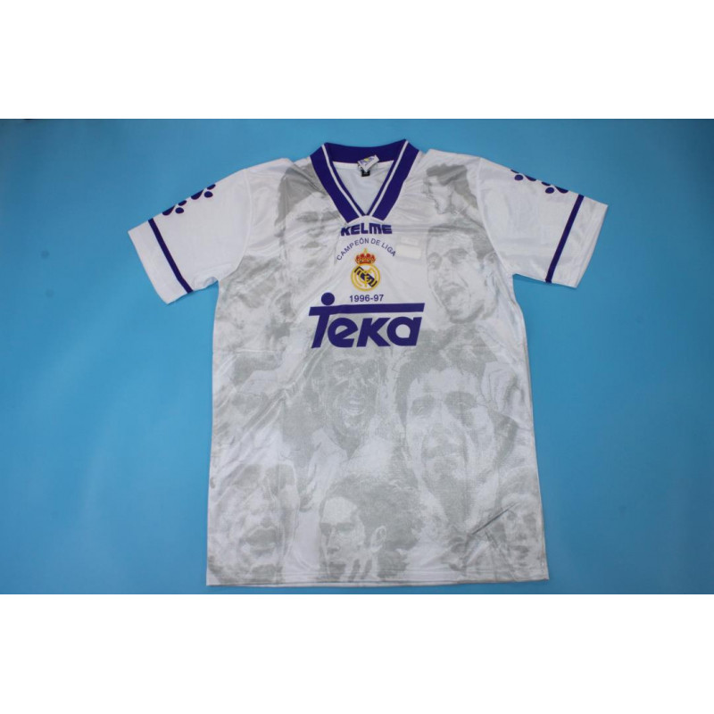 Real Madrid Retro Version Campeon de Liga 96-97