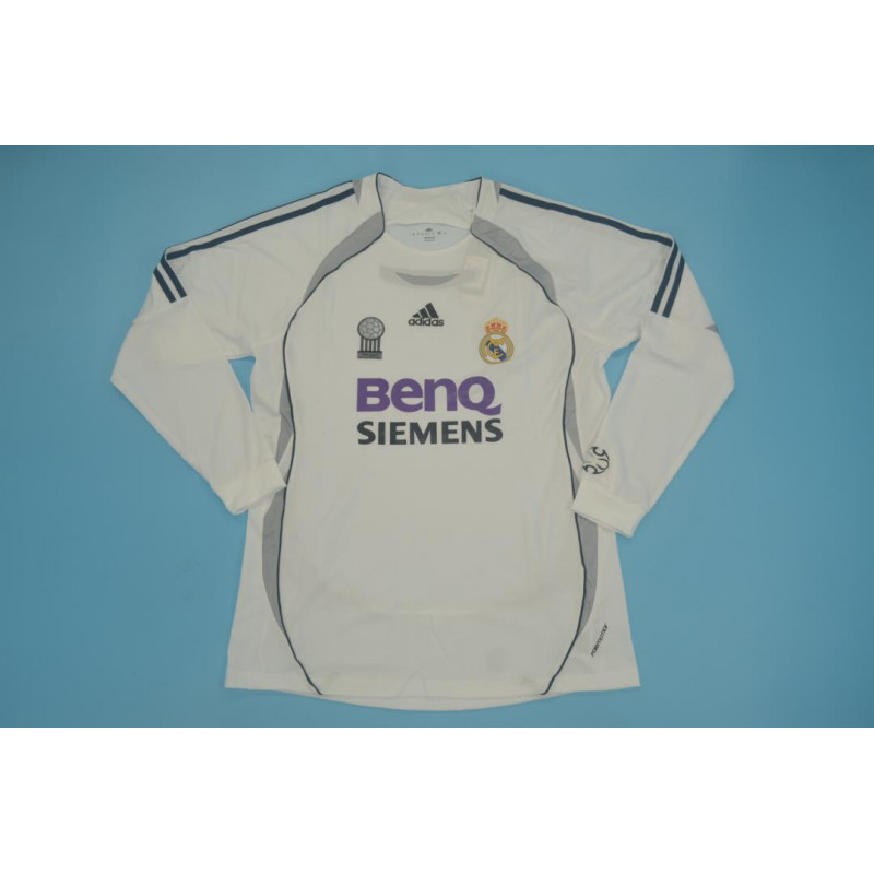 Real Madrid Retro Manga Larga Local 06-07