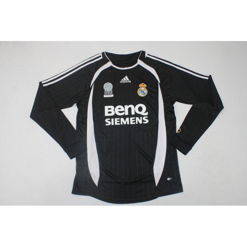 Real Madrid Retro Manga Larga Visitante 06-07