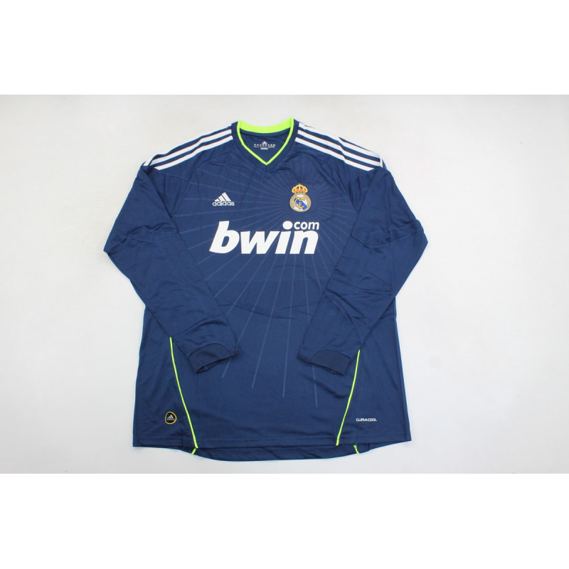 Real Madrid Retro Manga Larga Visitante 10-11