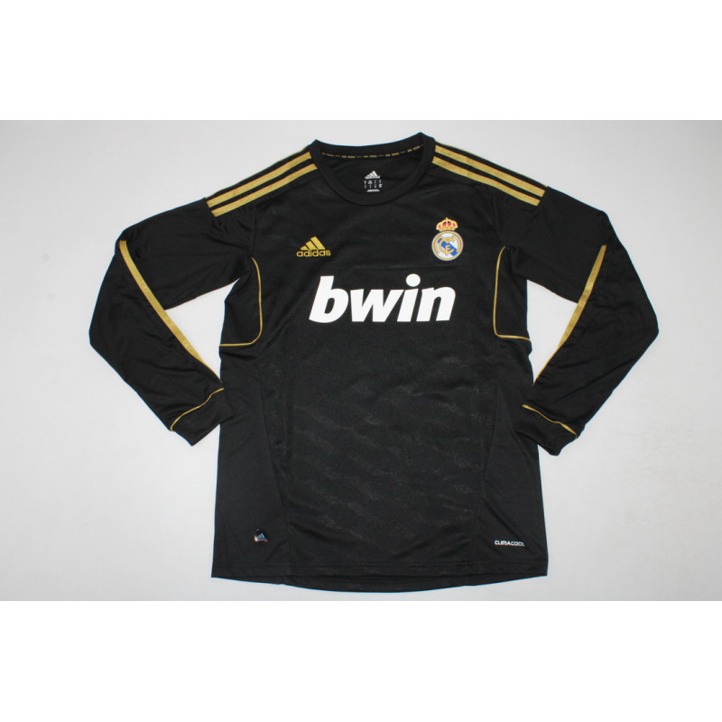 Real Madrid Retro Manga Larga Visitante 11-12