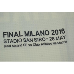 Real Madrid Retro Manga Larga UCL Final 2016