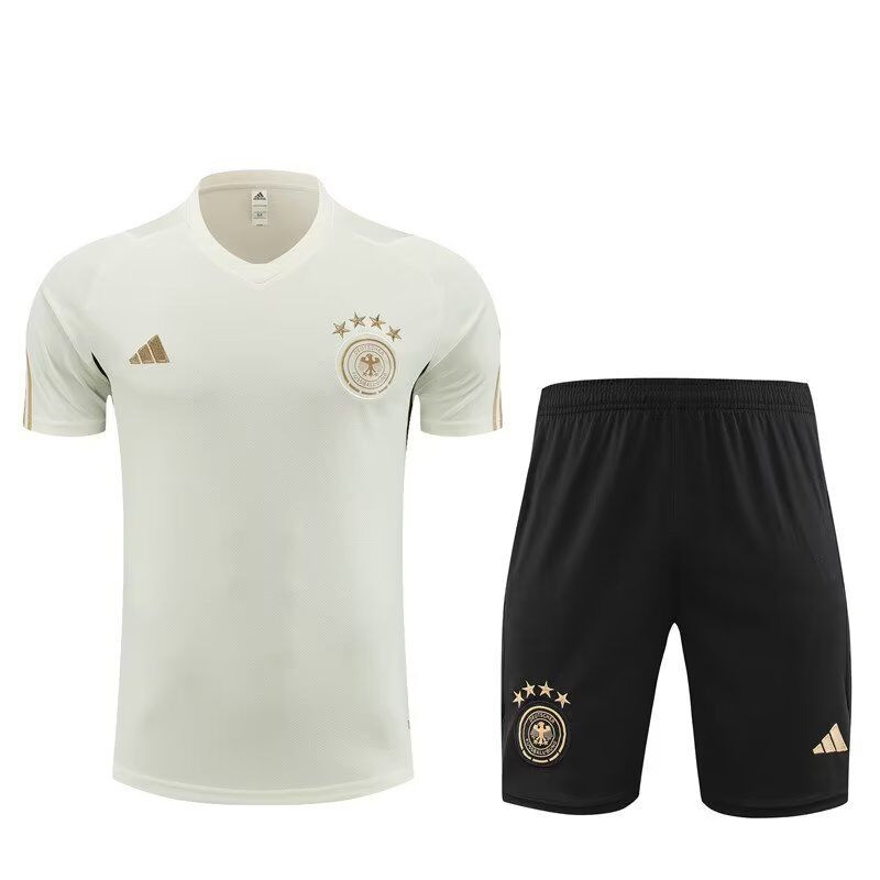 Kit Entrenamiento Alemania Gris Blanco