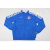 Olympique Lyon Cortavientos Reversible Azul Blanco