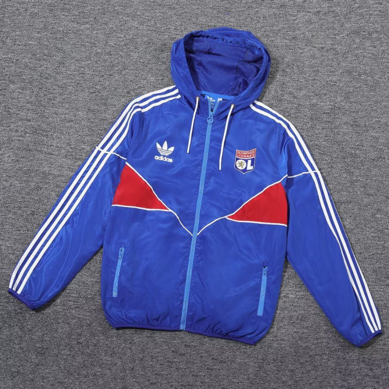 Olympique Lyon Cortavientos Azul