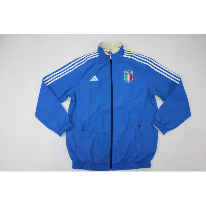 Italia Cortavientos Reversible Azul