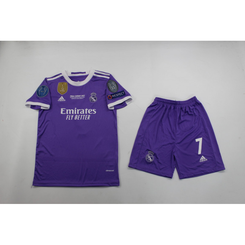 Real Madrid Retro KIT NIÑO Final UCL 2017