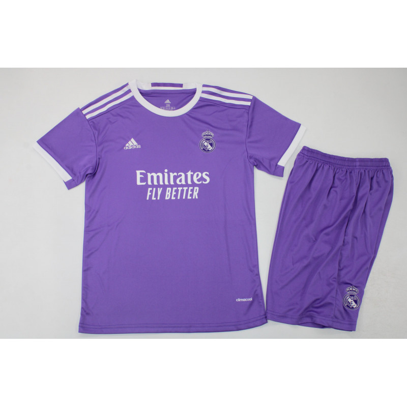 Real Madrid Retro KIT NIÑO Visitante 16-17