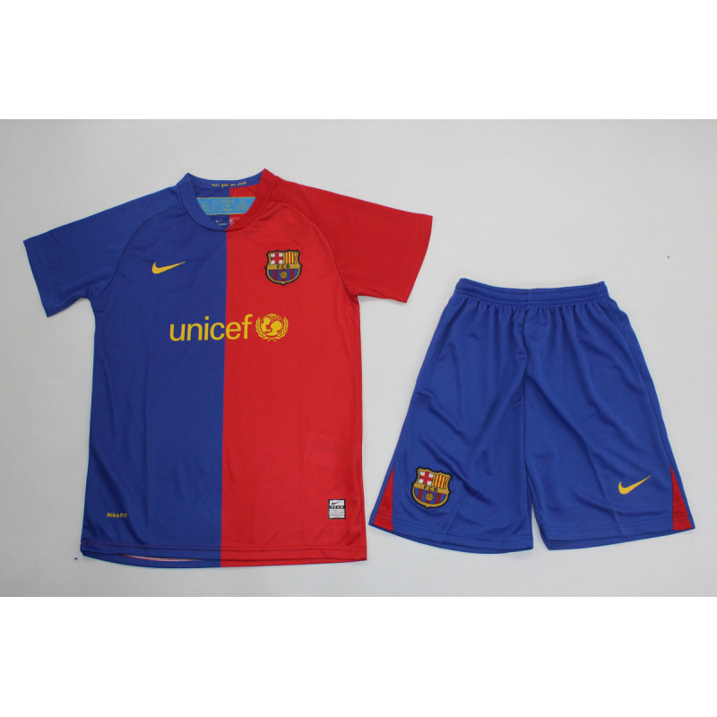 Barcelona Retro KIT NIÑO Local 08-09