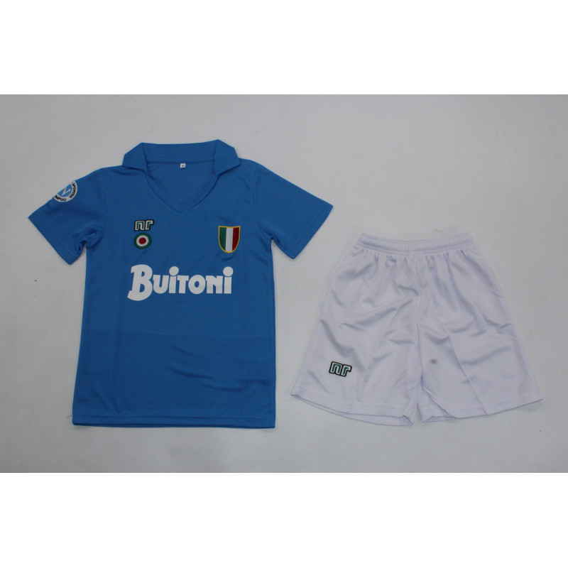 Napoli Retro KIT NIÑO Local 87-88