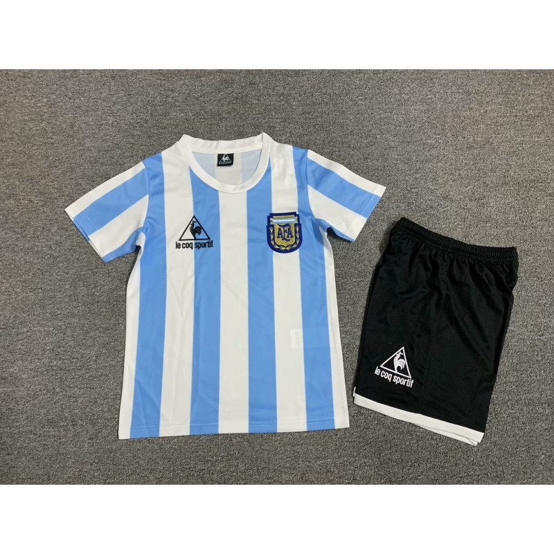 Argentina Retro KIT NIÑO Local 1986