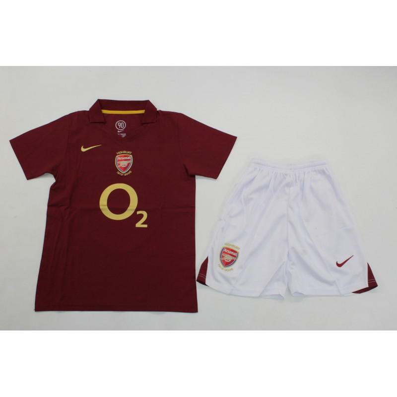 Arsenal Retro KIT NIÑO Local 05-06