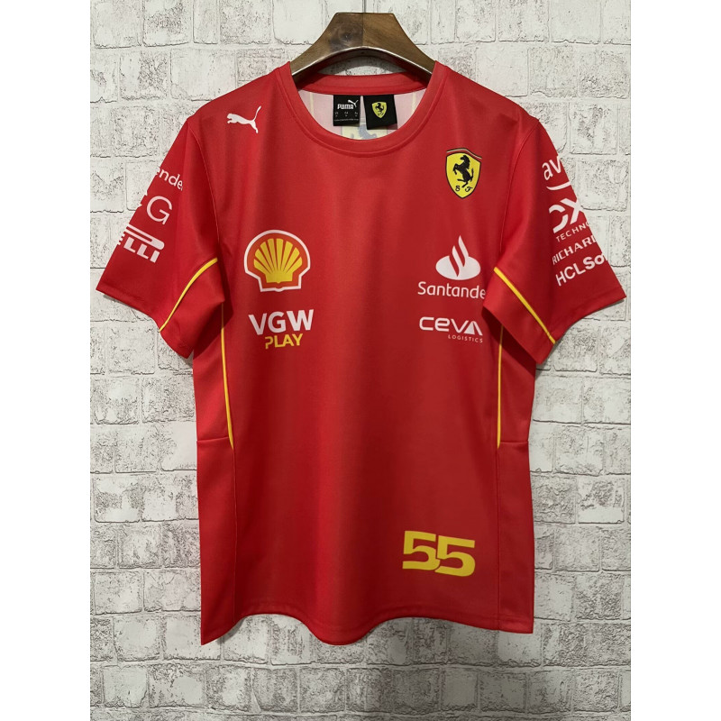 F1 Camiseta Ferrari Roja Sainz 2024