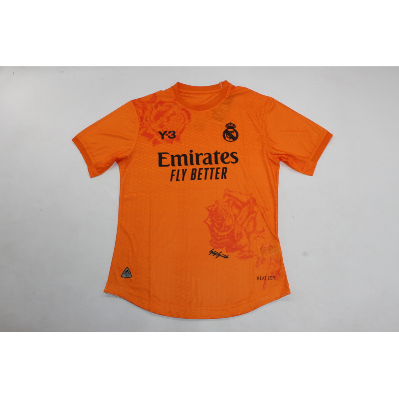 Real Madrid Player Version Y-3 Naranja 2024