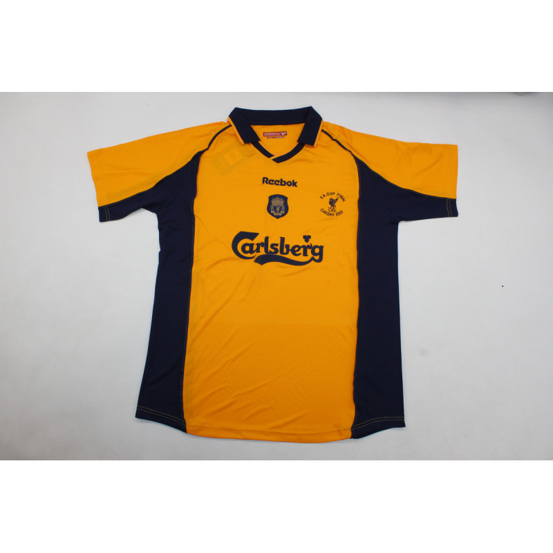 Liverpool Retro Visitante Final FA Cup 00-01