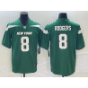 NFL NEW YORK JETS RODGERS 8