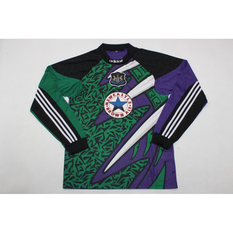 Newcastle Retro Manga Larga Portero Morado 95-96