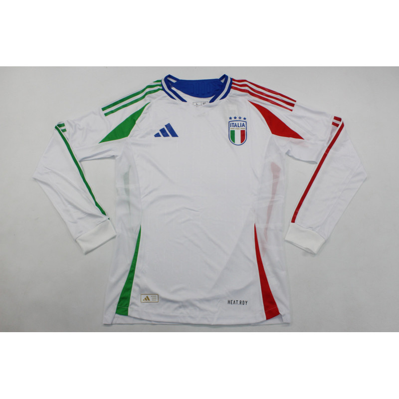 Italia Visitante Manga Larga Player Version 2024