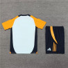 Kit Entrenamiento Real Madrid Blanco Amarillo 24-25