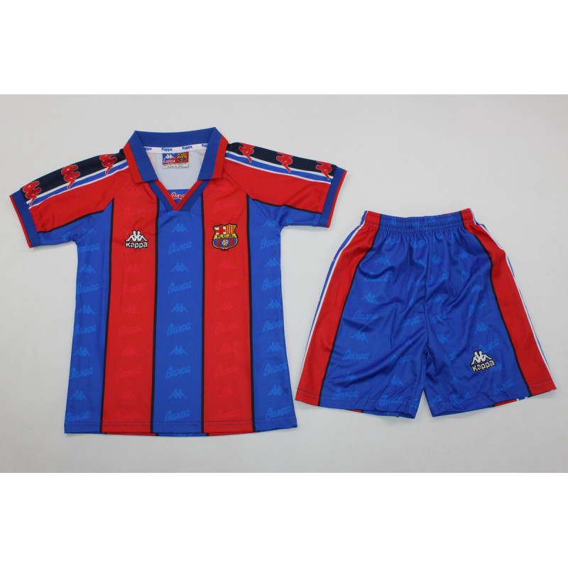 Barcelona Retro KIT NIÑO Local 96-97