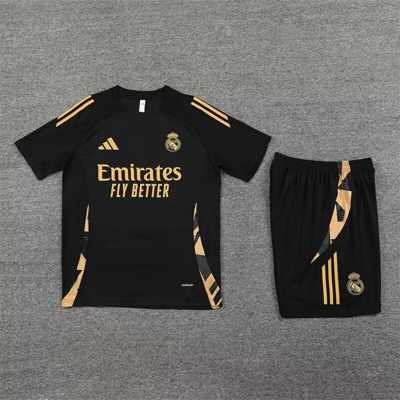 Kit Entrenamiento Real Madrid Negro 24-25