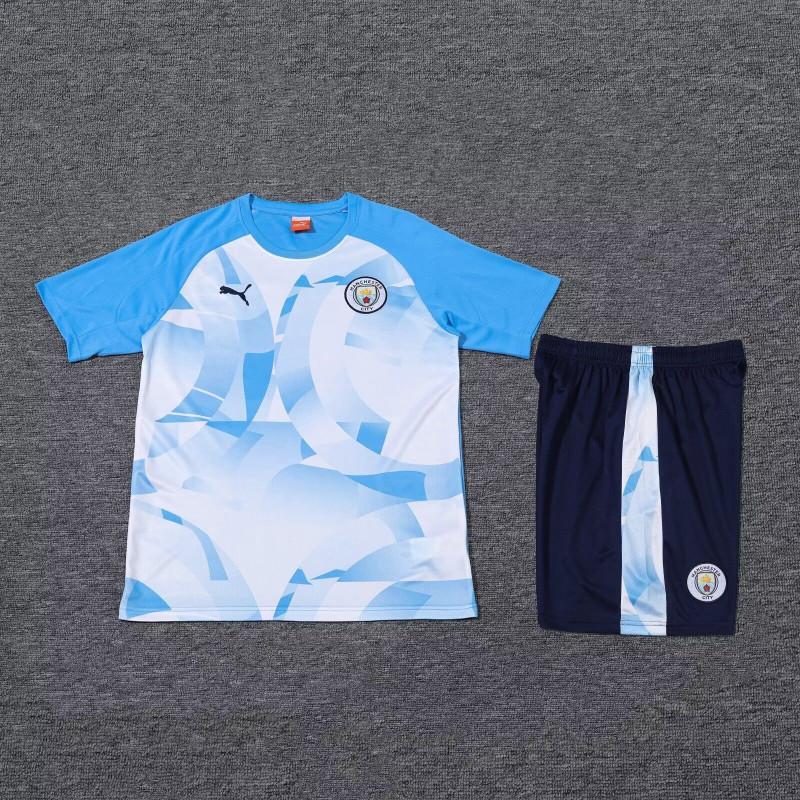 Kit Entrenamiento Manchester City Celeste 24-25