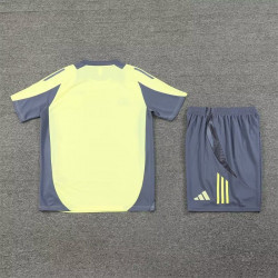 Kit Entrenamiento Ajax Gris Amarillo 24-25