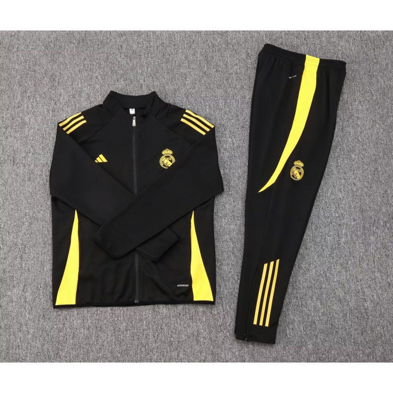 Real Madrid Chandal Negro Amarillo 24-25