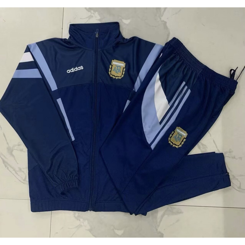 Argentina Chandal Retro Azul Oscuro 2024