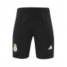 Real Madrid Pantalon Corto Entrenamiento Negro Amarillo 24-25