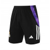 Real Madrid Pantalon Corto Entrenamiento Negro Morado 24-25