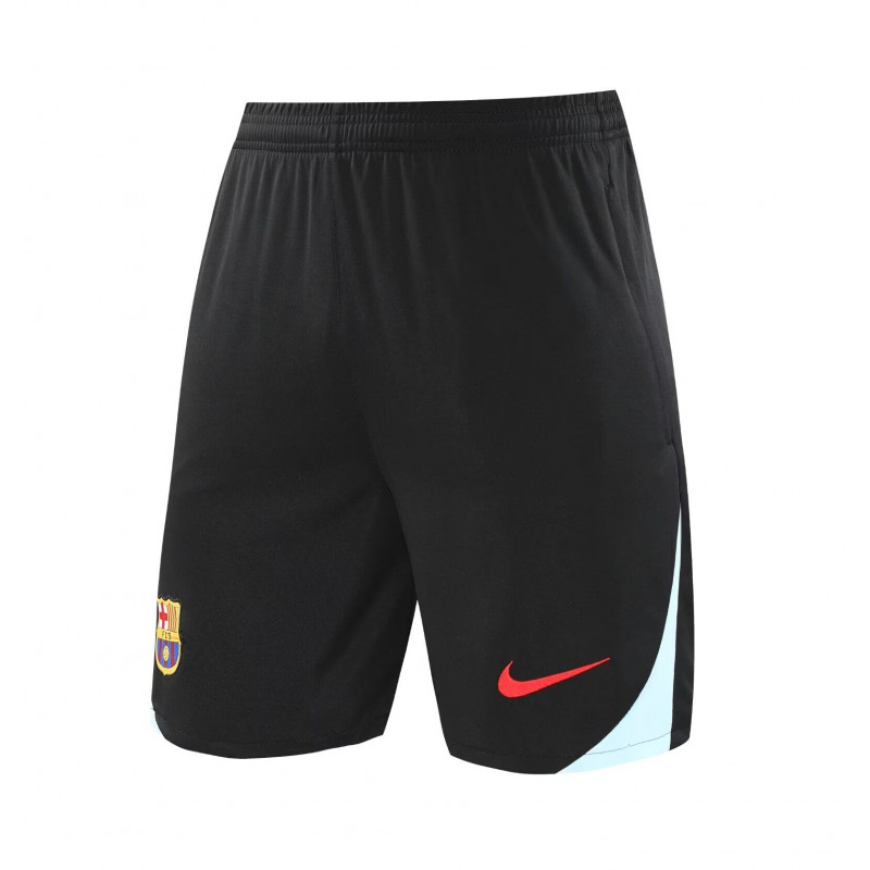 Barcelona Pantalon Corto Entrenamiento Negro Azul 24-25