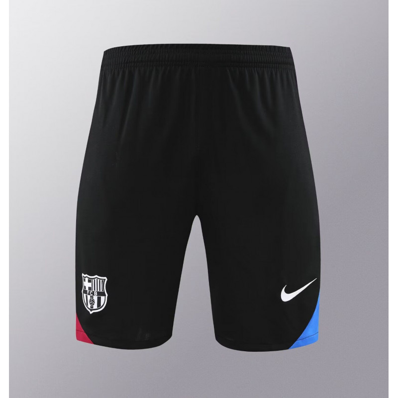 Barcelona Pantalon Corto Entrenamiento Negro Rojo Azul