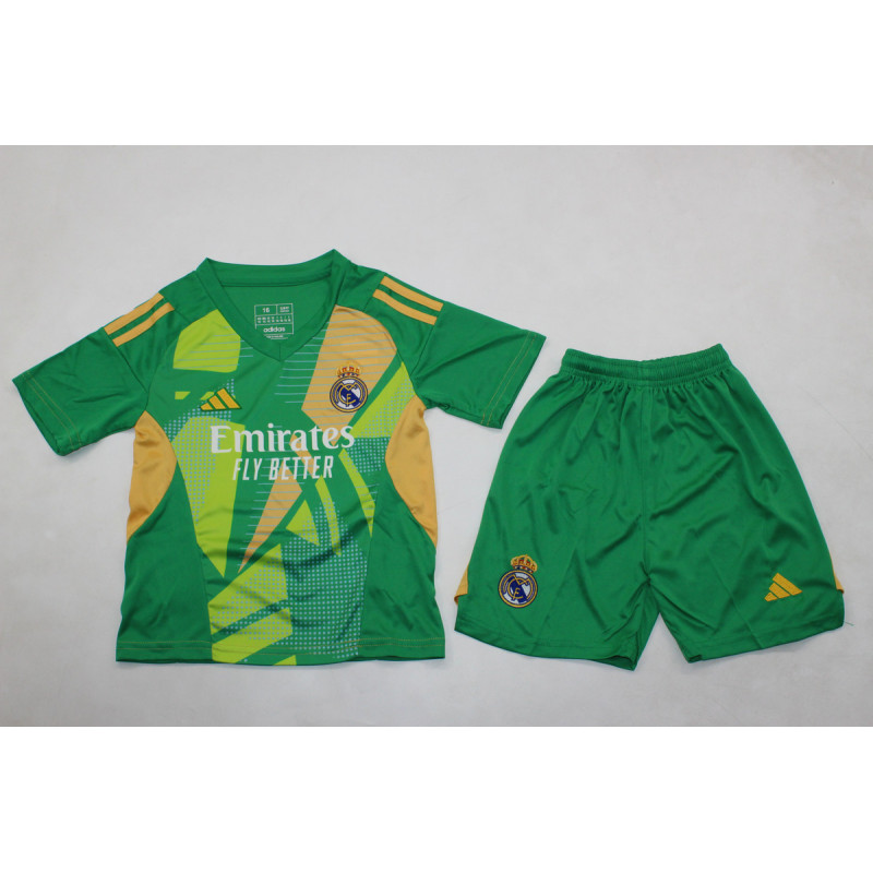 Real Madrid KIT PORTERO NIÑO Verde 24-25