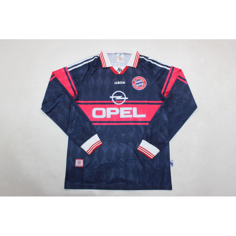 Bayern Munich Retro Manga Larga Local 97-98