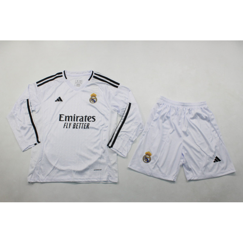 Real Madrid KIT NIÑO Manga Larga Local 24-25