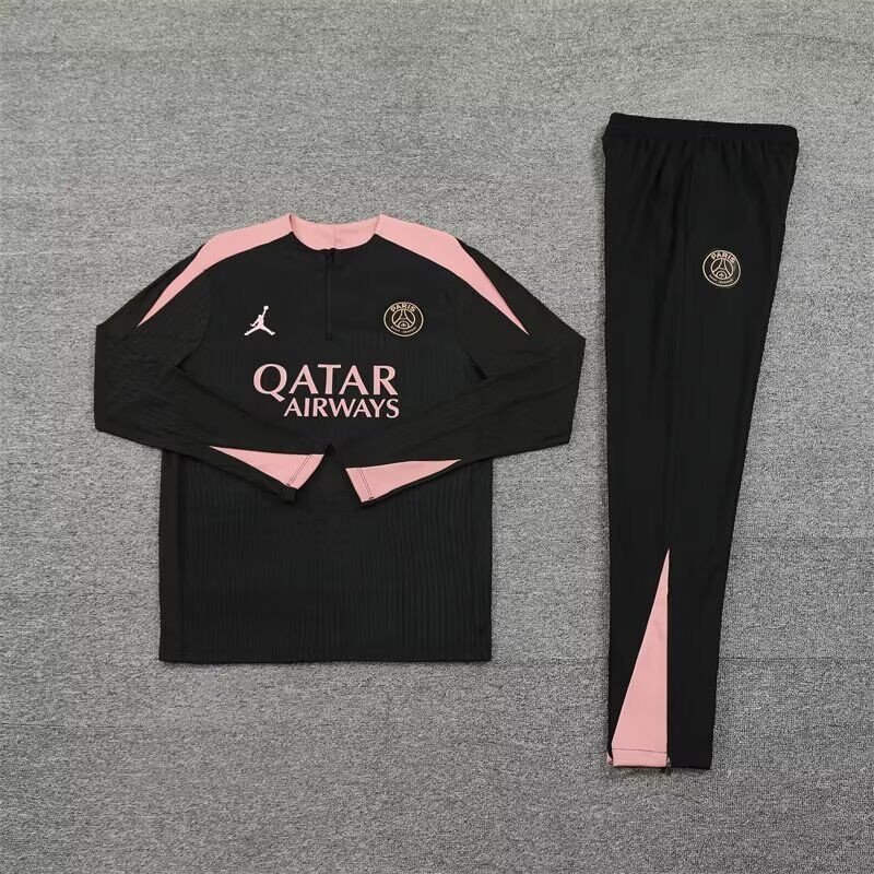 PSG Chandal Entrenamiento Rosa Negro 2 24-25