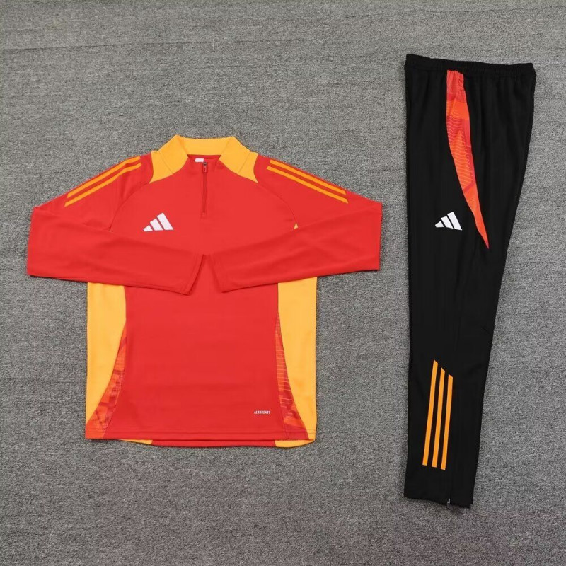 Chandal Entrenamiento Adidas Naranja Rojo